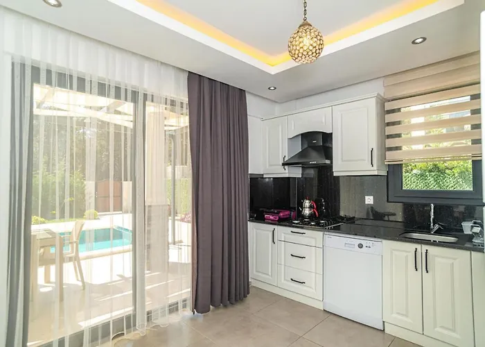 ヴィラ 4 Bedroom In Hisaroenue Oeluedeniz- Gold Rose フェティエ