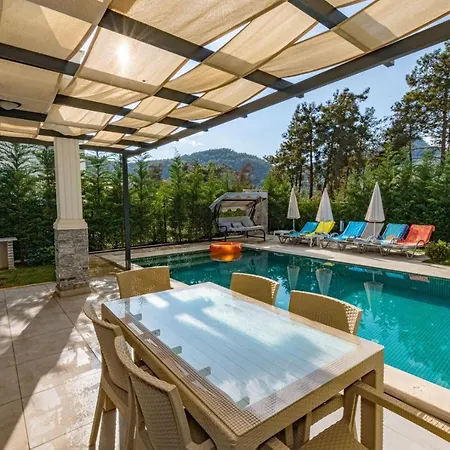 ヴィラ 4 Bedroom In Hisaroenue Oeluedeniz- Gold Rose フェティエ