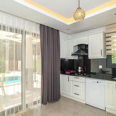 ヴィラ 4 Bedroom In Hisaroenue Oeluedeniz- Gold Rose フェティエ