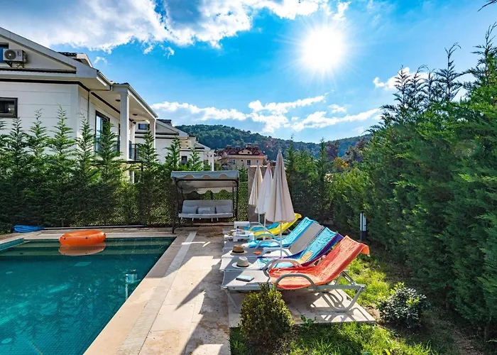 4 Bedroom In Hisarönü ölüdeniz- Hisar 4 Villa Fethiye